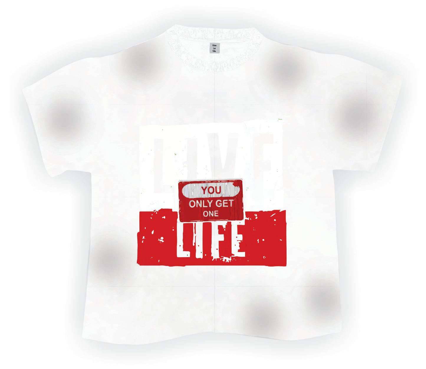 LIVE LIFE -LIFE IS ONE TEE