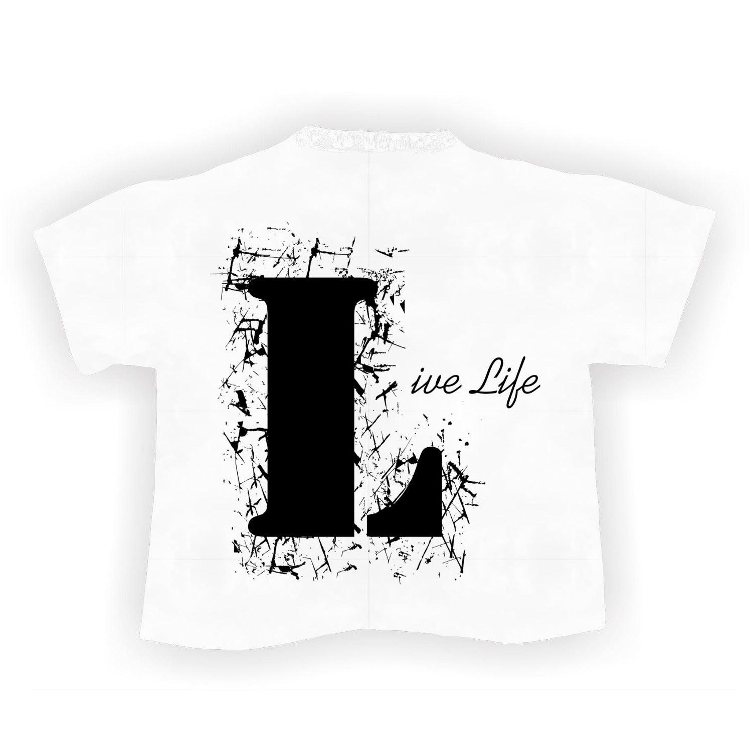 LIVE LIFE MENS WHITE TEE